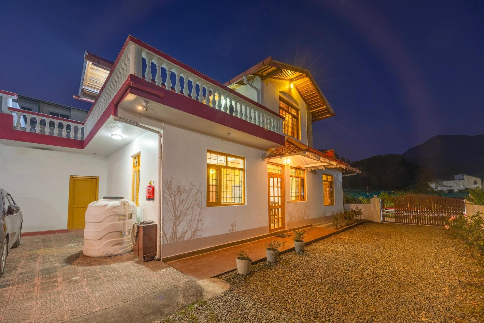 Alaya Stays Rose 3Bhk Cottage Fenced By Hills With Fireplace Bhowali Exterior photo