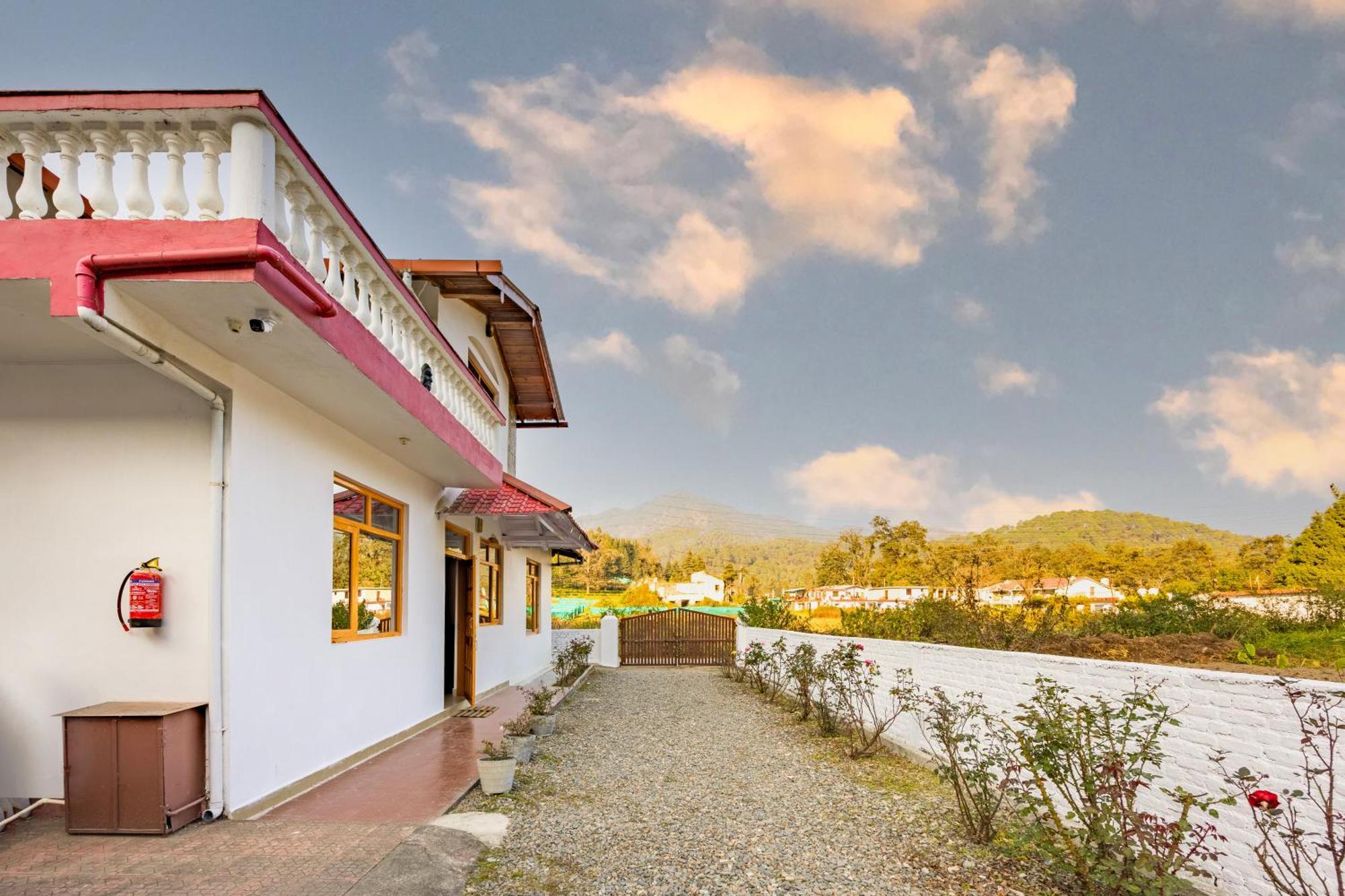 Alaya Stays Rose 3Bhk Cottage Fenced By Hills With Fireplace Bhowali Exterior photo