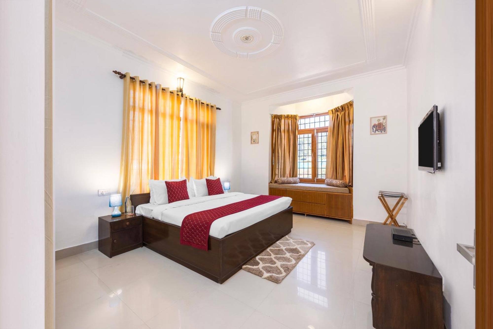 Alaya Stays Rose 3Bhk Cottage Fenced By Hills With Fireplace Bhowali Exterior photo